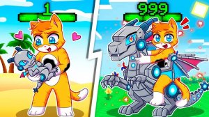 😨 Майнкрафт но ЖИЗНЬ РОБОТА ДРАКОНА от Рождения До Смерти!