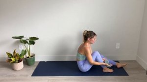 25 MIN TOTAL BODY PILATES (With ankle weights)