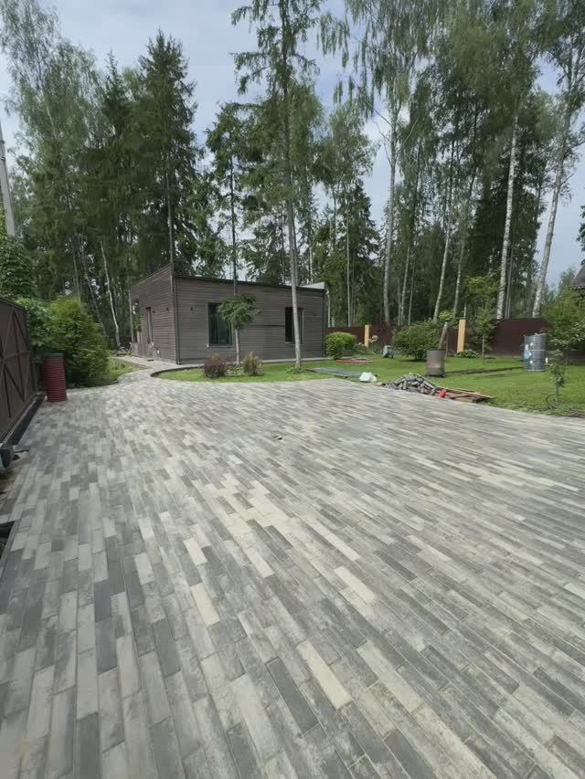 Обзор вымощенной территории