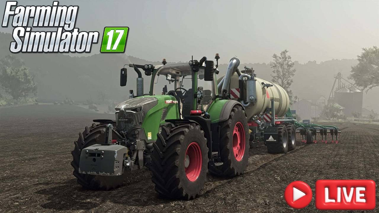 Farming simulator 17, ( L.I.V.E. ), начало уборочной, (Русские моды) на нашей Глубинке !! смотреть онлайн
