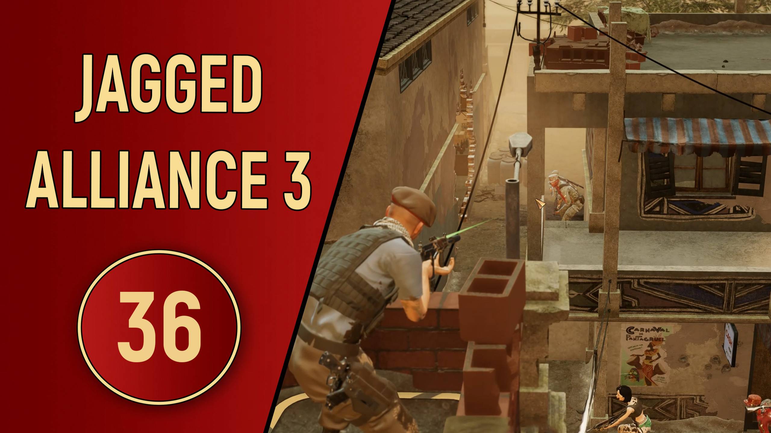 ПРОХОЖДЕНИЕ JAGGED ALLIANCE 3 - ЧАСТЬ 36