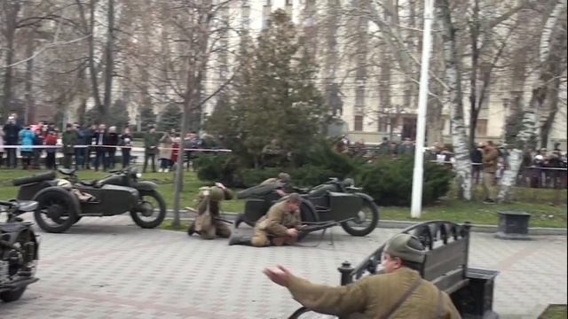 76 годовщина. Краснодар вспоминает: реконструкция освобождения 1943 года