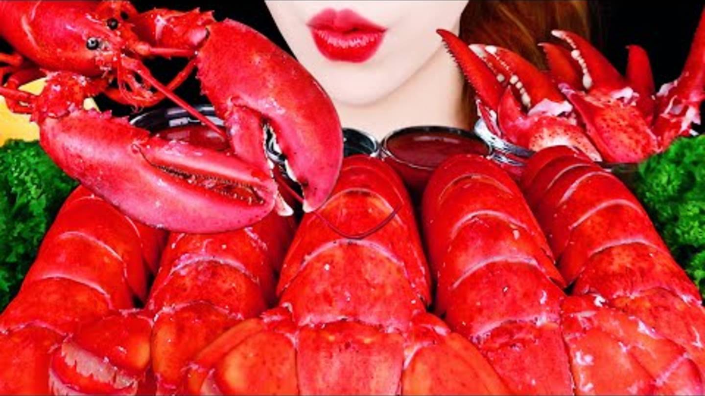 Лобстеры. 🦞🦞 мукбанг/АСМР смотреть онлайн
