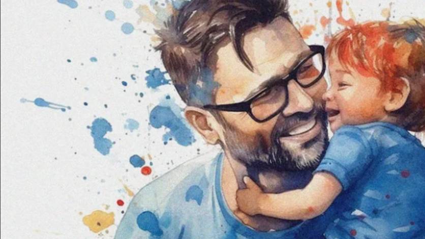 Папочка с праздником - 15 июня - Поздравление с днем отца #деньотца #деньпапы #сднемотца