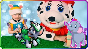 Миссия спасение слоненка! Игрушка из мультика Щенячий патруль