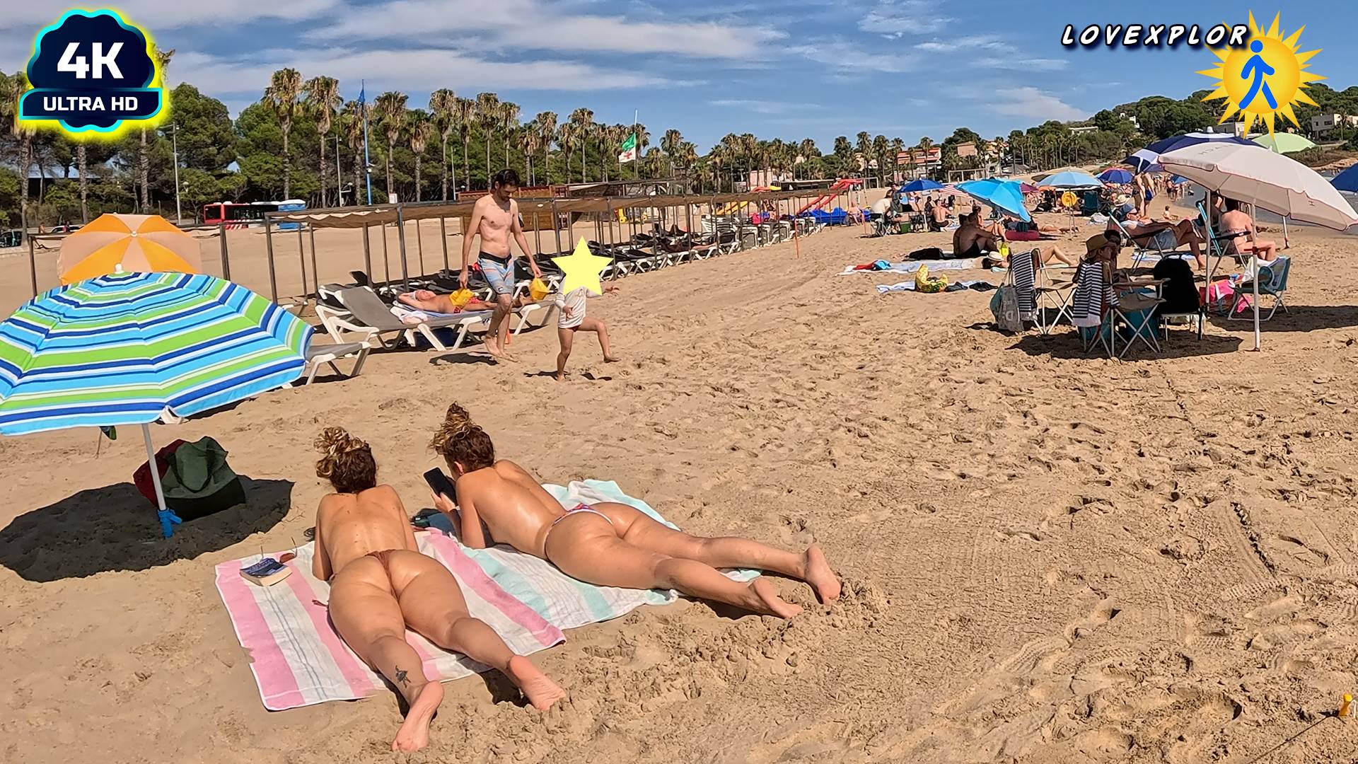 Watch This When You Need to Breathe - Beach Walk | 4K Tour 🇪🇸 смотреть онлайн