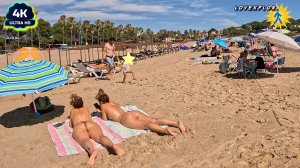 Watch This When You Need to Breathe - Beach Walk | 4K Tour 🇪🇸
