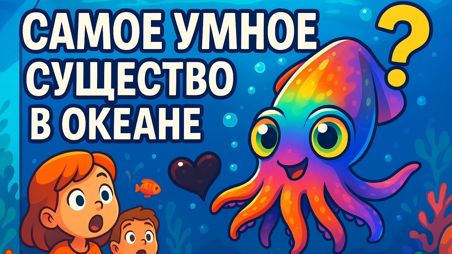 Самое умное существо в океане! Ты точно не ожидал!