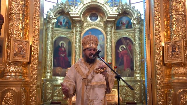 Проповедь епископа Антония в канун Недели 1-й по Пятидесятнице смотреть онлайн