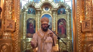 Проповедь епископа Антония в канун Недели 1-й по Пятидесятнице