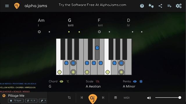 Keys _ Play Along Backing Track #alphajams (4)