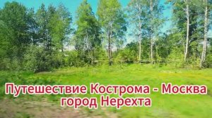 Путешествие скоростным поездом Ласточка Кострома Москва
