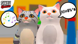 ЗАВЁЛ КУЧУ КОТОВ В ВИАРЕ! Они поют, танцуют и говорят! Cat cafe VR!