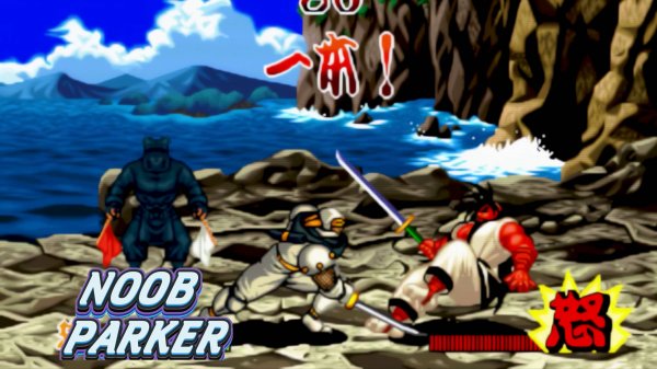 Samurai Shodown - Hanzo JPN 1993 4K ретро аркада