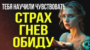 🤯 ТЕБЯ ОБМАНЫВАЛИ! Как избавиться от страха, гнева и обиды?