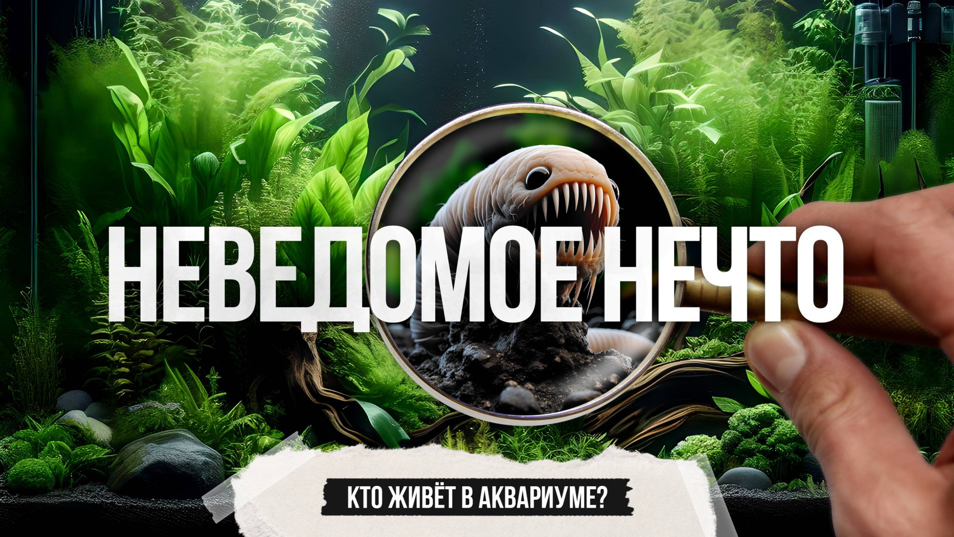 Неведомое нечто в аквариуме