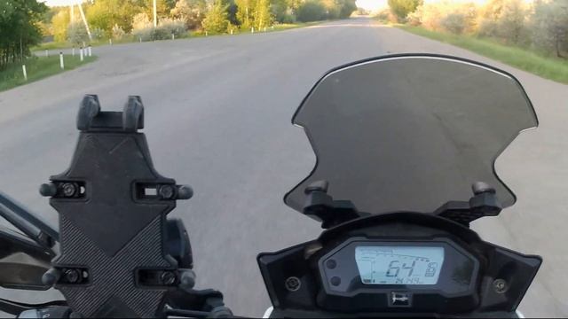 1400 км пробега на Regulmoto XADV 300