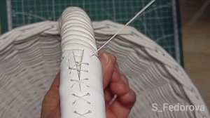 Обшиваю ручку кожей