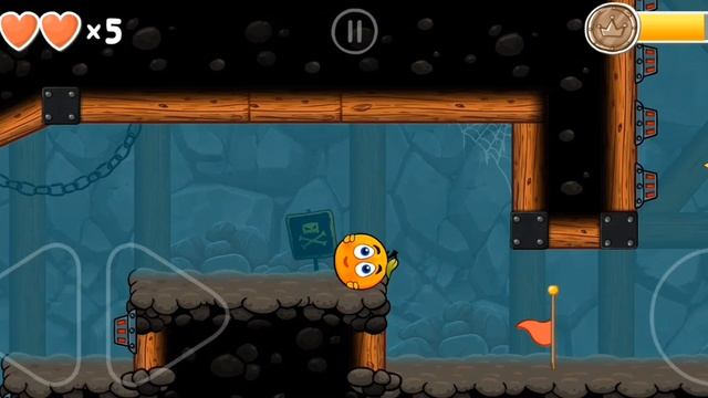 Прохождение уровня 72 в Red Ball 4#игра#redball