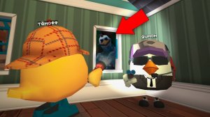 😨 СКИНВОЛКЕР Проник в наш Дом в Чикен Ган! Chicken Gun мистика