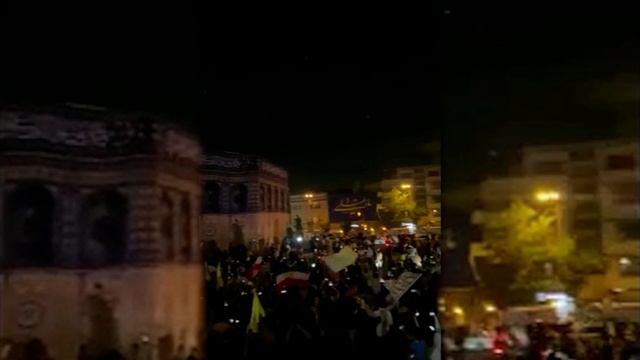 Жители Тегерана собрались в центре города чтобы наблюдать за работой ПВО смотреть онлайн