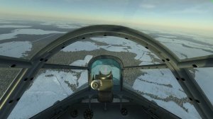 Ла-5 Фн - бой в толпе синих