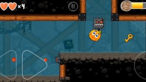 Прохождение уровня 74 в red ball 4#игра#redball