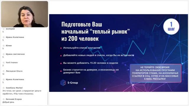 #знание #SGroupТренинг  “Power Start”. На русском языке. Елена Прокопьева 13.11.2024