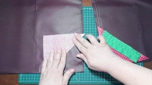 Сумка складная .  Как сшить лоскутную сумку. Мастер класс. Форма клубника.Tutorial