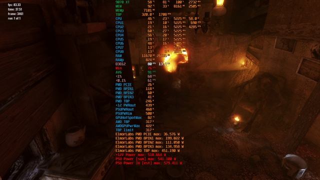 Metro Exodus Redux 2560x1440 Radeon 9070 XT