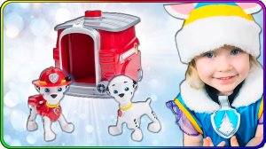 Игра Щенячий патруль - магическое превращение Маршала щенка спасателя!