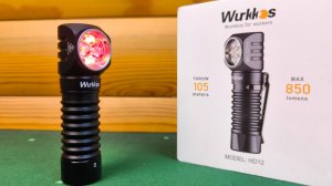 WURKKOS HD12 обзор фонаря на аккууляторе 14500 900mAh