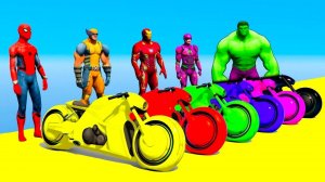 Электрические мотоциклы. Мультфильм для детей. Мультики для малышей. Мультики про Мотоциклы