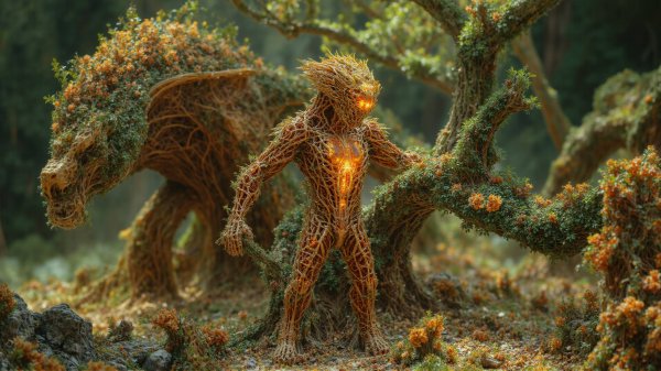 KoChuAto_Bonsai_Лесной воин