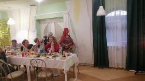 Сказка-прикол "С днем рождения Королева" на юбилее в кафе "Как дома"