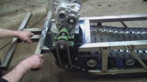 Самодельный снегоход "Романыч"  Серия №2