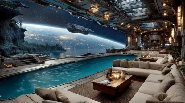 Convergence Relaxing Space Sci Fi Music 💫🎧 for Expanding the Reach of Humankind