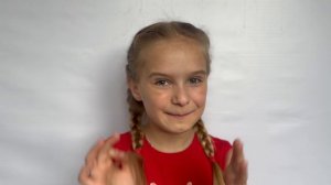 Василисина Аня, 10 лет. Актёрская визитка