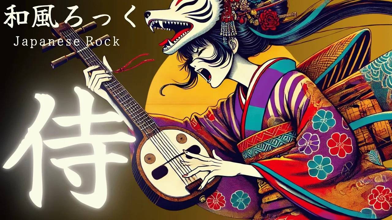 Japanese Shamisen ROCK – The Pulse Behind Your Focus【和風BGM】 смотреть онлайн
