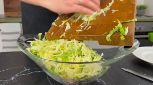 Салат за 1 минуту который обожают все!