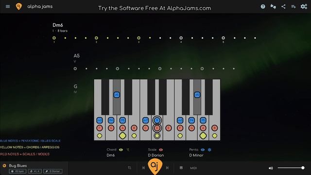 Keys _ Play Along Backing Track alphajams 1