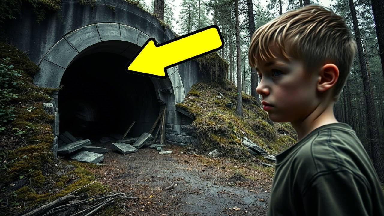 СТАРЫЙ сибирский ТУННЕЛЬ ЗАБРАЛ у мальчиков 2 года жизни. Секреты тайги. смотреть онлайн
