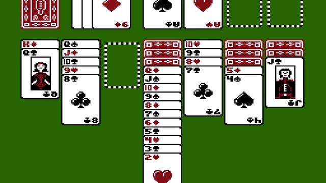 Solitaire [Unlicensed] [NES]