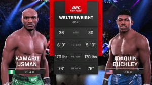 Усман VS Бакли