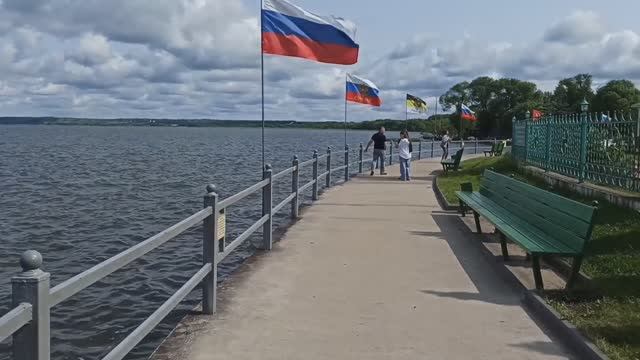 Прокатились до набережной Переславля Залесского!!!