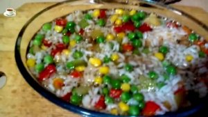 просто,быстро,вкусно__ГАВАЙСКАЯ СМЕСЬ С КУРИЦЕЙ