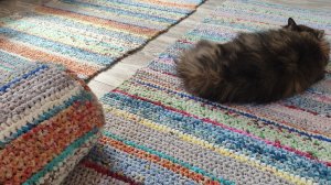 Мастер класс подробно! Навязала много бабушкиных половиков из ничего, как из детства!