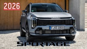 Новый KIA Sportage 2026 в Европе — все детали и характеристики