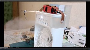 Портативный Мини Кондиционер Вентилятор.Тест.