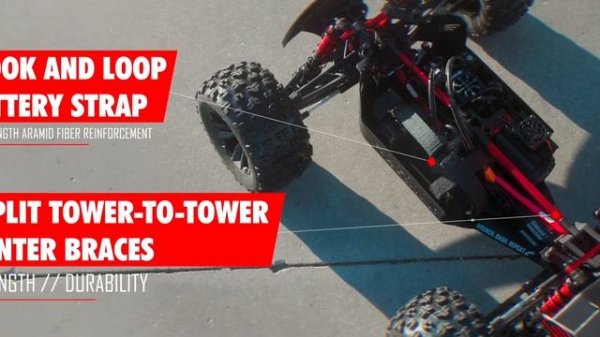 ARRMA KRATON 6S EXB RTR Что под капотом... [ARA8708V6]